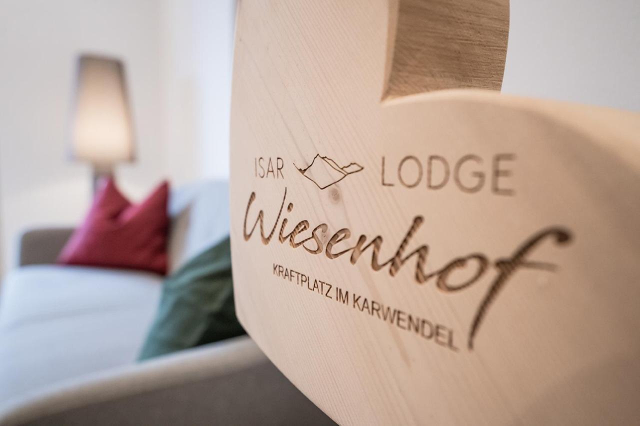 Hotel Garni Isarlodge Wiesenhof Scharnitz Ngoại thất bức ảnh
